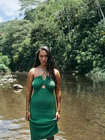 Venete Open Knit Dress