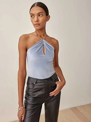 Cedric Velvet Top