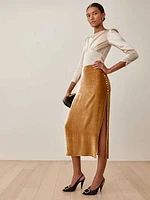 Janae Velvet Skirt