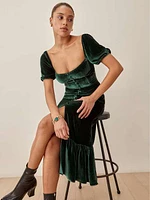 Leonie Velvet Dress