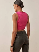 Norma Cotton Sweater Tank