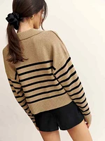 Francesco Cotton Polo Sweater