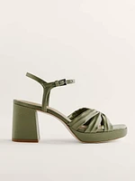 Maize Platform Sandal