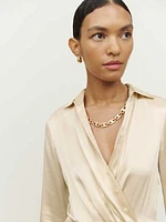 Alaine Silk Dress