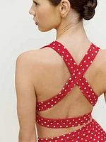 Dani Ecomove V-neck Cross Back Bra