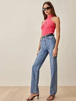 Renley Cotton Halter Sweater