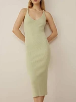 Brava Ribbed Sweater Dress