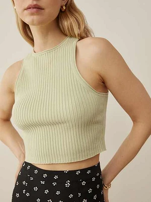 Carlota Ribbed Sweater Tank