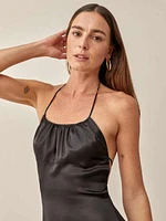 Canton Silk Dress