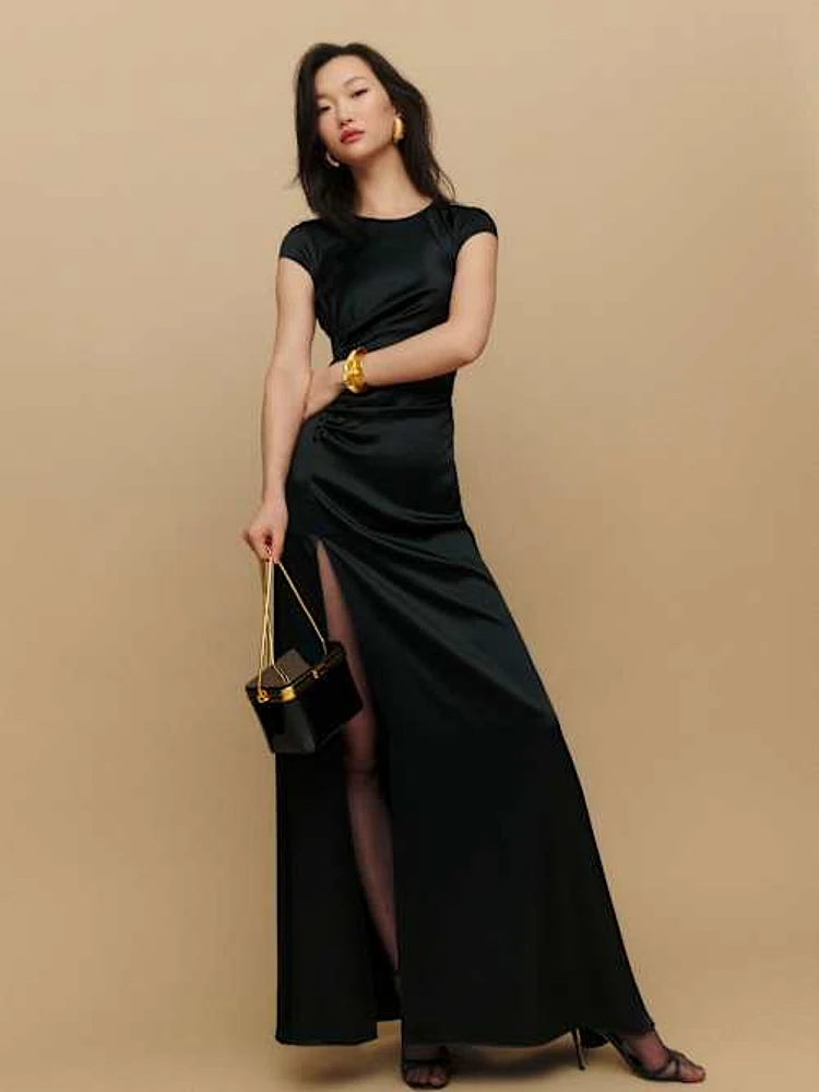 Birch Silk Dress