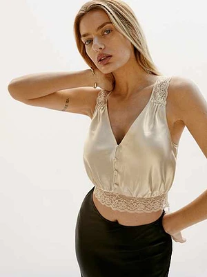 Axton Silk Top