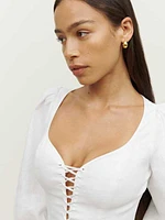 Barrett Linen Top