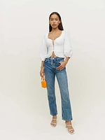 Barrett Linen Top