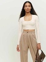 Zelia Knit Top