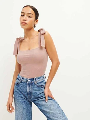 Canyon Tie Strap Knit Tank