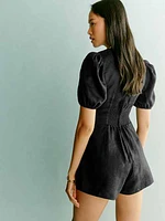 Dionne Linen Romper