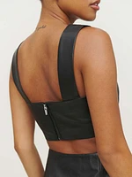 Veda Staten Leather Tank