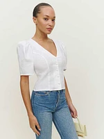 Miriam Linen Top