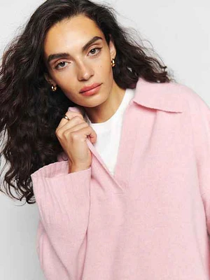 Otto Regenerative Wool Polo Sweater
