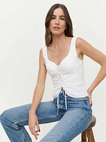 Kaleb Linen Top