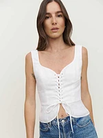 Kaleb Linen Top