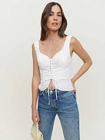 Kaleb Linen Top