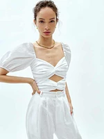 Karina Linen Top