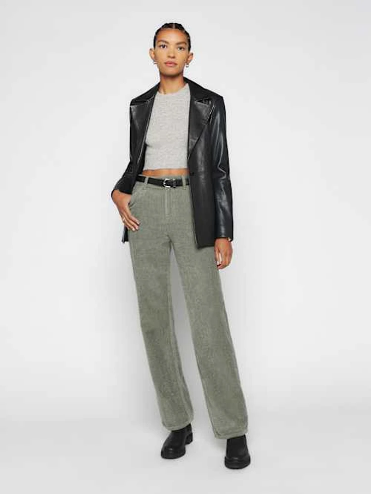 Wilder Painter High Rise Wide Leg Corduroy Pants