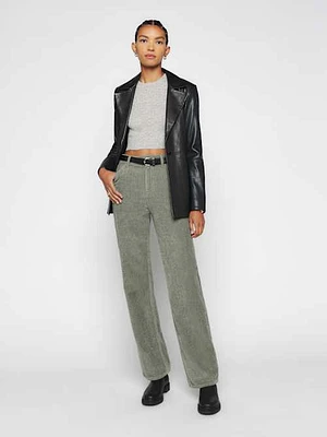 Wilder Painter High Rise Wide Leg Corduroy Pants