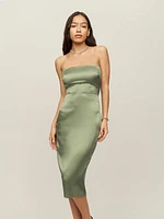 Oaklie Silk Dress