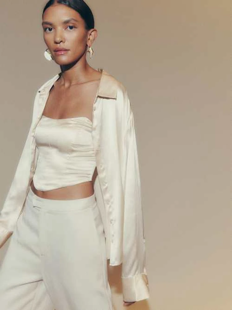 Maia Silk Top