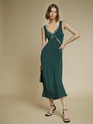 Petites Provence Silk Dress