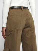 Landy Wide Leg Cargo Jeans