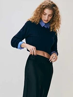 Harley Cashmere Embroidered Sweater