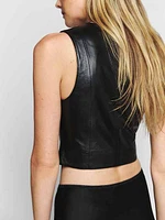 Veda Lisa Leather Vest