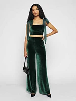 Abby Velvet Two Piece