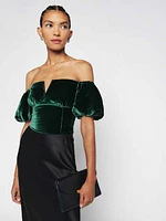 Amina Velvet Top