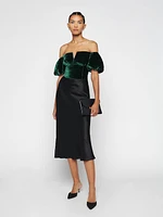 Amina Velvet Top