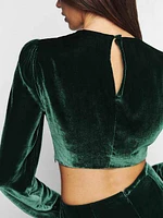 Brisa Velvet Dress