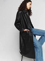 Veda Orchard Leather Coat