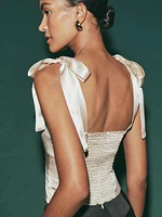 Daisy Silk Top