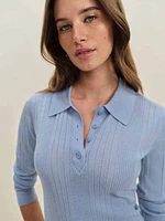Hermia Regenerative Merino Polo