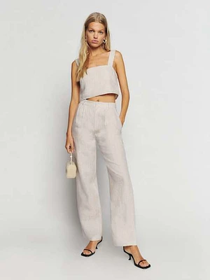 Petites Olivia Linen Two Piece