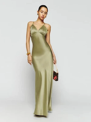 Maysen Silk Dress