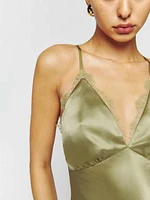 Maysen Silk Dress
