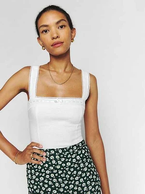 Eloise Linen Top