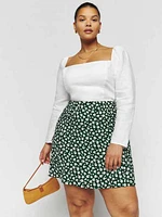 Khloe Linen Top Es