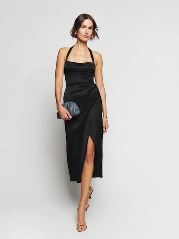 Solana Satin Dress