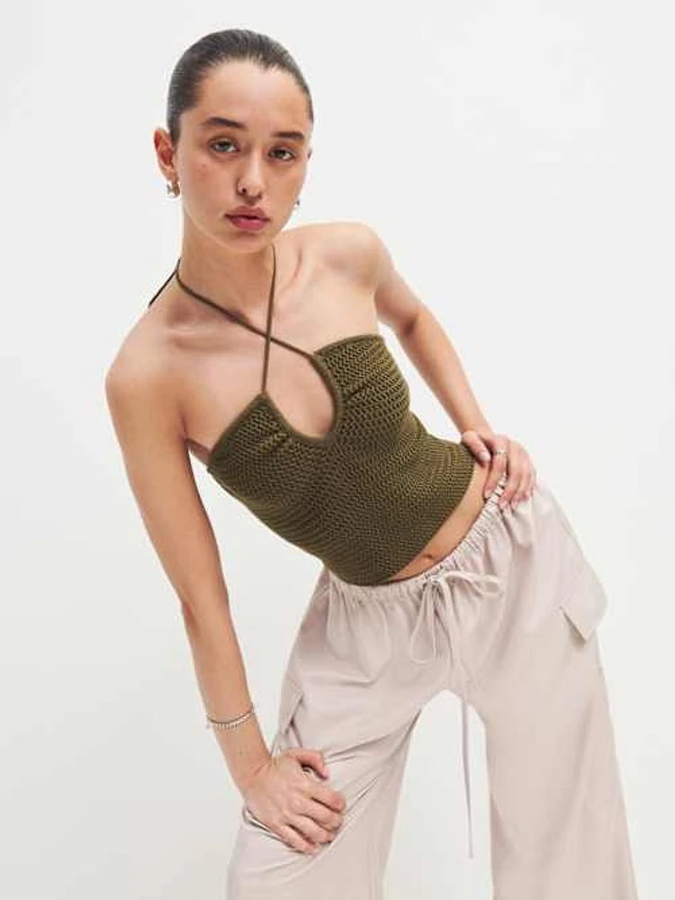 Suzanne Cotton Sweater Tank