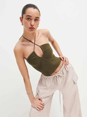 Suzanne Cotton Sweater Tank